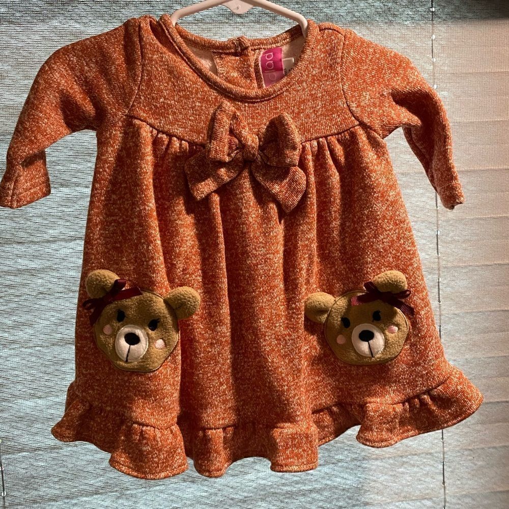 *NWOT* Goodlad Baby Girl 6 Months Teddy Bear Dress